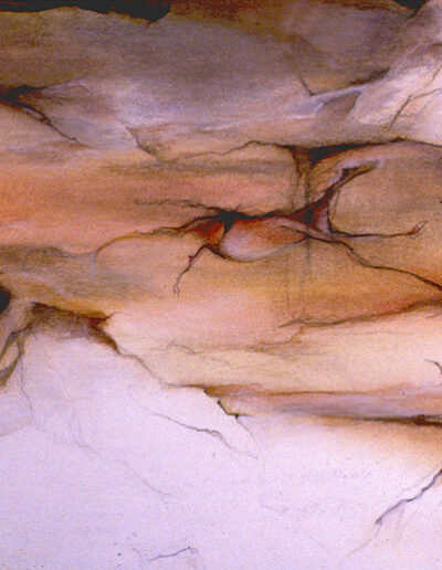 Cavern, Prismacolor pencil on paper